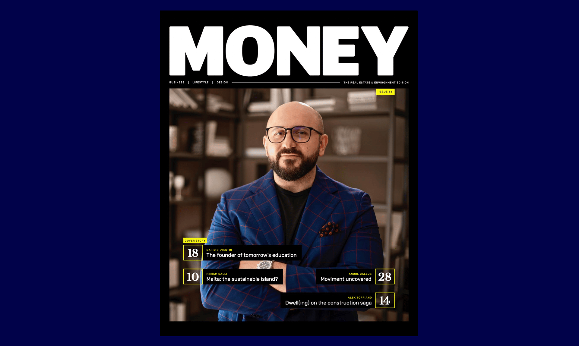 Dario Silvestri Money Mag Cover Story